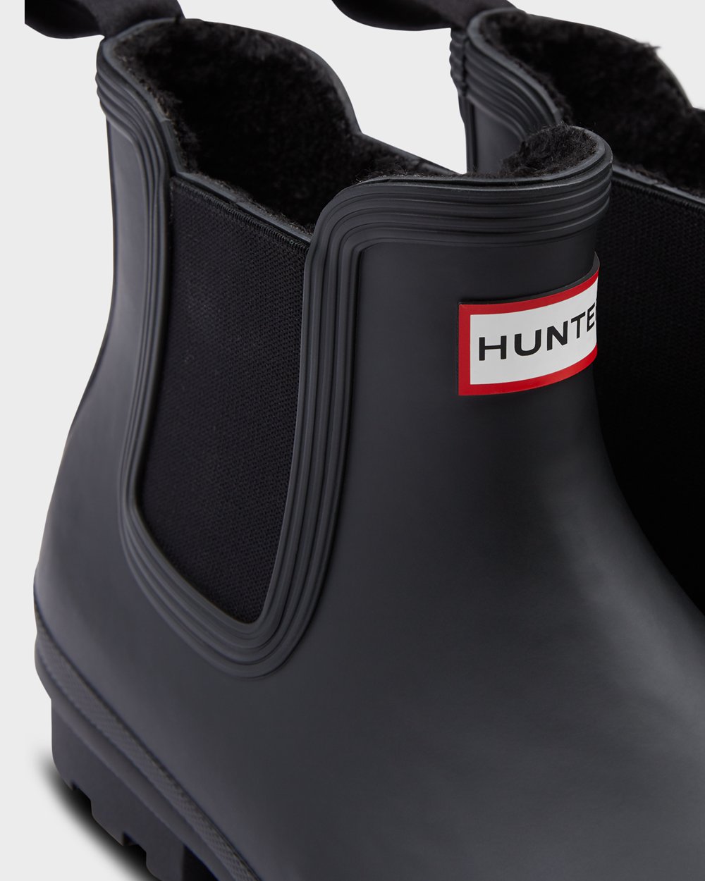 Chelsea Boots Herr - Hunter Original Insulated - Svarta - 841356-JVW